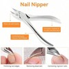 7 - Piece Pedicure Kit with Toenail , Cuticle Trimmer, Nail File, Ingrown Toenail Removal Tools, Stainless Steel Multicolor Standard - 2 of 4
