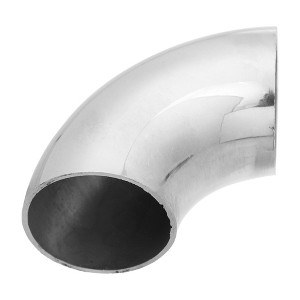 Unique Bargains 90 Degree Exhaust Elbow Pipe for Car Modified Exhaust System - 1 of 4