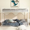 Twin over Twin Metal Bunk Black for Kids and Adult, Bed frame, Low Profile and Easy Climbing with Stable Ladder - 2 of 4