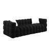 NicBex Couch for Living Room 62.2" Tufted Cloud Couch Sofa Boucle Sofa Couch 2 Seater Comfy Couch Modern Upholstered with 2 Pillows - 4 of 4
