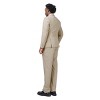 Cloudstyle Mens 3-Piece Suit Notched Lapel One Button Slim Fit Formal Jacket Vest Pants Set - 4 of 4