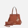 MKF Collection Kearny Vegan Leather Women’s Tote Bag with Wallet by Mia K- 2 pieces - 2 of 4