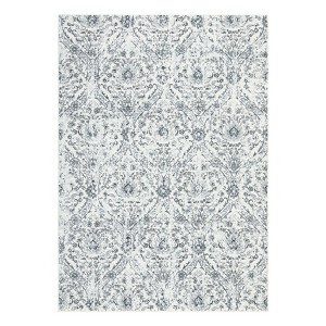 Machine Washable Area Rug Low Pile Vintage Printed Ultra-Thin Non Slip Rugs Stain Resistant Foldable Indoor Carpet for Living Room Bedroom - 1 of 4