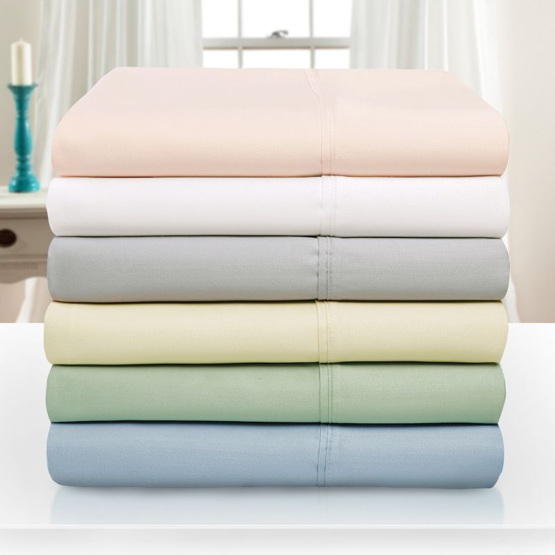 Lyocell Polyester 1000-Thread Count Deep Pocket Sheet Set by Blue Nile Mills, 3 of 5