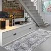 Washable Distressed Floral Print Area Rugs for Bedroom Living Room, Vintage Soft Non Slip Dining Room Carpet - 3 of 4