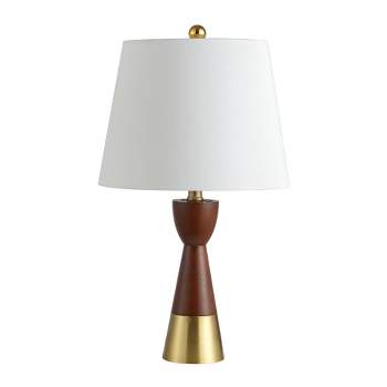 Renni Table Lamp - Brown/Brass Gold - Safavieh.