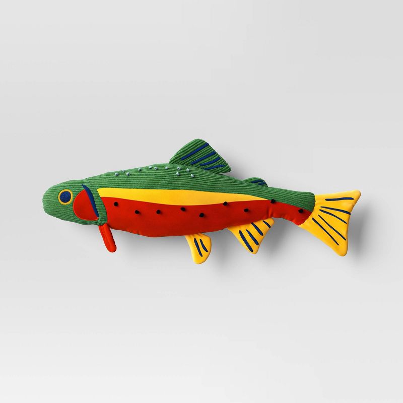 Fish Shaped Throw Pillow - Room Essentials&#8482;, 1 of 5