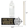 Big Dot of Happiness Funny Disco New Year - Groovy NYE Party Photo Booth Props Kit - 10 Piece - 3 of 4