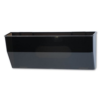 deflecto Magnetic DocuPocket Wall File, Legal/Letter Size, 15" x 3" x 6.38", Smoke
