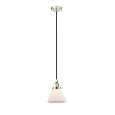Cone - 1 Light Mini Pendant In Industrial Style-9.75 Inches Tall and 7.75 Inches Wide