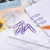 Unique Bargains Prevent Tearing Pages Metal Medium Size Paper Clip 200 Pcs - 3 of 3