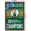 Trends International NBA Boston Celtics - 2024 NBA Finals Team Logo Framed Wall Poster Prints - image 3 of 4