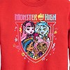 Boys' - Monster High - Toddler And Youth Crewneck Fleece Sweatshirt Graphic Long Sleeve Fleece Sweatshirt - 2 of 4