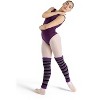 Capezio Harmonie 24" Striped Pamper Legwarmer - 3 of 4