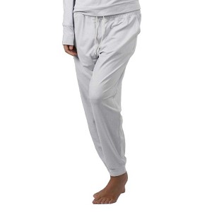 Split Coast Women's Soft Jersey Knit Jogger Pant - 1 of 4