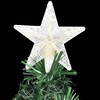 vidaXL 8ft Green Artificial Christmas Tree with Stand - Fiber Optic and LED Lights, 380 Branches, Snow-Covered Tips, - 4 of 4