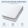 Full Size Mattress,10 Inch Hybrid Mattress, Individually Pocketed Innerspring, Medium Firm - 3 of 4