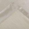 Kate Aurora 1 Piece Beige Regency Lux Rod Pocket Semi Sheer Window Curtain Panel - 84 in. Long - 4 of 4