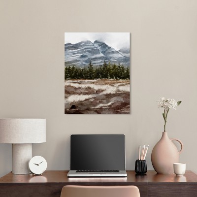 February Rocks Landscape Gallery Wrapped Canvas Art, 20" x 24"