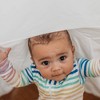 Honest Baby Girls' Organic Cotton Rainbow Striped Sleep N' Play - Pink - 4 of 4