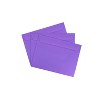 JAM Paper 9 x 12 Booklet Colored Envelopes Violet Purple Recycled 25/Pack (1531752) - 3 of 4