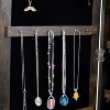 360°Swivel Jewelry Cabinet w/Full Length Mirror&Storage,Lockable Standing Jewelry Armoire,Mirror Jewelry Cabinet Standing for Bedroom Dressing Room - 3 of 4