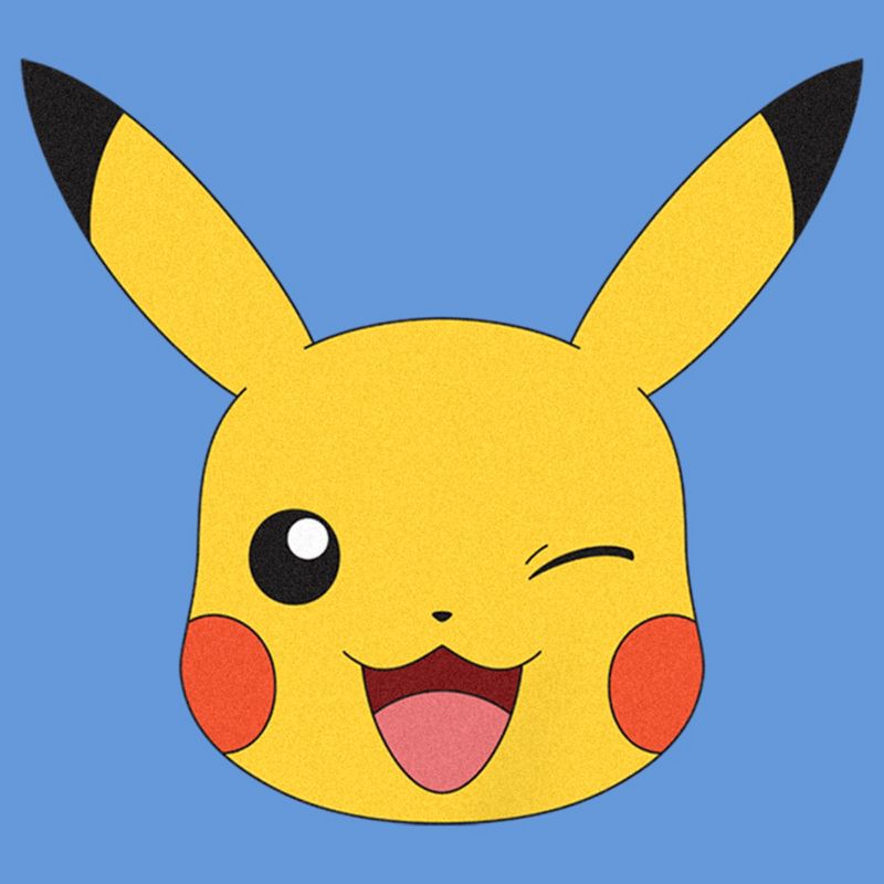 Boy's Pokemon Pikachu Wink Face Performance Tee, 2 of 5