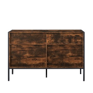 NicBex Drawer Dresser with 7 Drawers Farmhouse Wooden Storage Dresser Organizer with Steel Frame for Bedroom,Living Room - 1 of 4