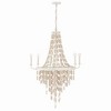 Capital Lighting Carissa 6 - Light Chandelier in  Organic White - 4 of 4