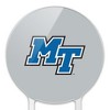 Middle Tennessee State Secondary Logo Acrylic Cake Topper Party Decoration for Wedding Anniversary Birthday Graduation - 3 of 4