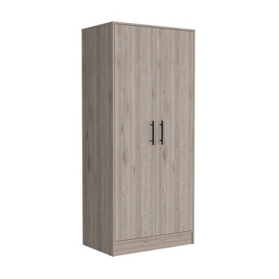 NicBex 71.10"H Armoire Wardrobe Closet Storage Cabinet with 2 Doors & Shelves & Inner Drawer for Bedroom