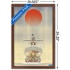 Trends International One Piece - The Thousand Sunny Artistic Framed Wall Poster Prints Mahogany Framed Version 14.725" x 22.375" - 3 of 4