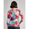 Jones New York Faux Wrap Floral Top - 3 of 3