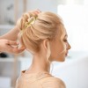 Unique Bargains Women's Metal Long Duckbill Hair Clips Gray Light Coffee 5.31"x1.57"x1.18" 2 Pcs - 3 of 4