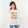 The Juniper Shop SmileyWorld Bright Pumpkins Chart Youth Long Sleeve Tee - 3 of 4