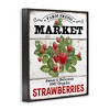 Stupell Industries Farm Fresh Strawberries Black Framed Giclee Art - 3 of 4
