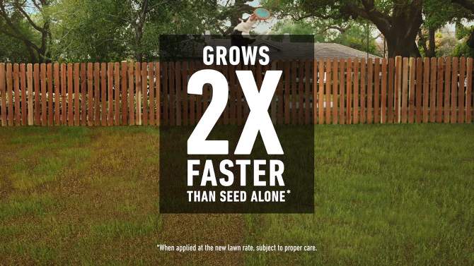Scotts Turf Builder Rapid Grass Seed Sun &#38; Shade Mix - 5.6lb, 2 of 11, play video