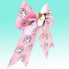Squishmallows Large Printed Hair Bow with Added Metal Charm - Alligator Hair Clip - 4 of 4