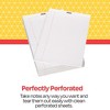 School Smart Legal Pad, 8-1/2 x 14 Inches, White, 50 Sheets, Pack of 12 - 3 of 4