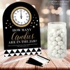 Big Dot of Happiness New Year’s Eve - Gold - How Many Candies New Years Eve Party Game - 1 Stand and 40 Cards - Candy Guessing Game - 2 of 4
