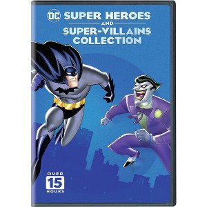 DC Super Heroes and Super-Villains Collection (DVD) - 1 of 1