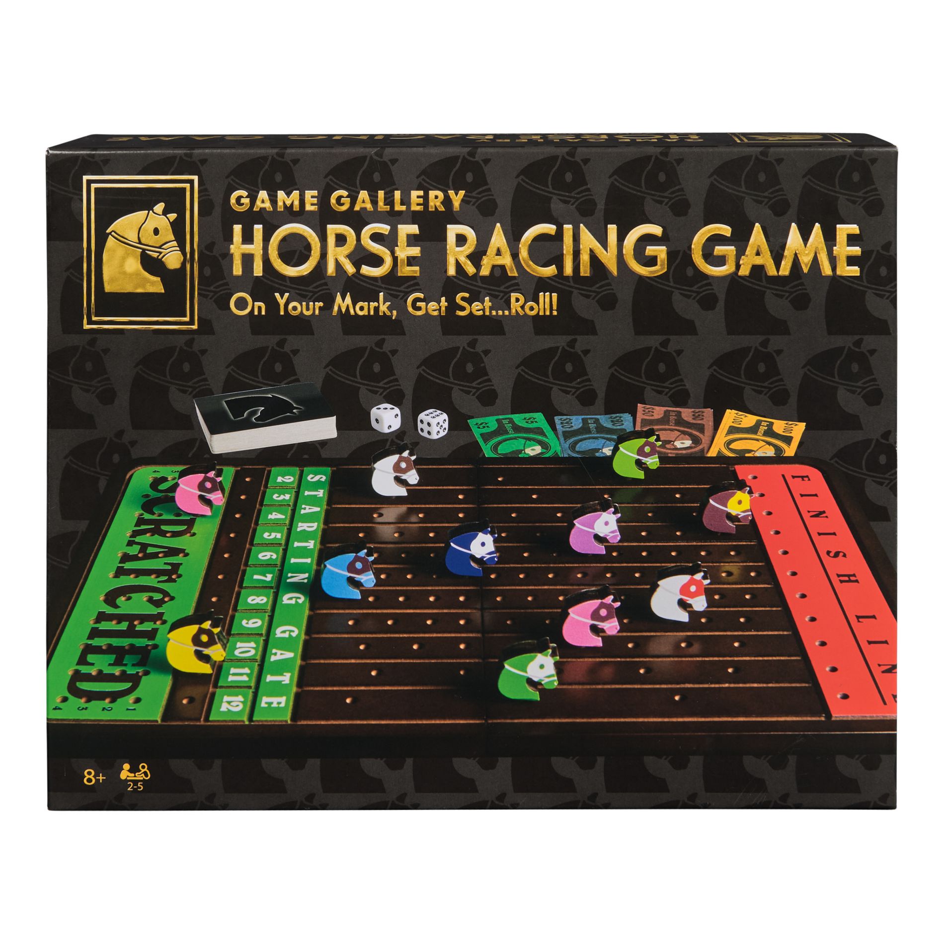 Spin Master Games Game Gallery Horse Racing Game
