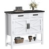 Console Table with 2-Door Cabinet & 2 Drawers - 3 of 4
