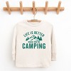 The Juniper Shop Life Is Better When You're Camping Youth Long Sleeve Tee - 2 of 4