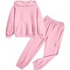Arshiner 2 Pieces Girls Outfits Tie Dye Sweatsuits Pant Set Long Sleeve Athletic Sweatshirts and Sweatpants with Pockets - 2 of 4