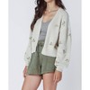 Women's Woven Petals Cardigan - Dex - 2 of 4
