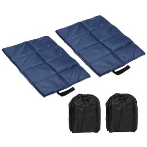 Unique Bargains Ultralight Waterproof Foldable Portable Foam Seat Pad 15.7"x11.6"x0.4" 2 Pcs - 1 of 4