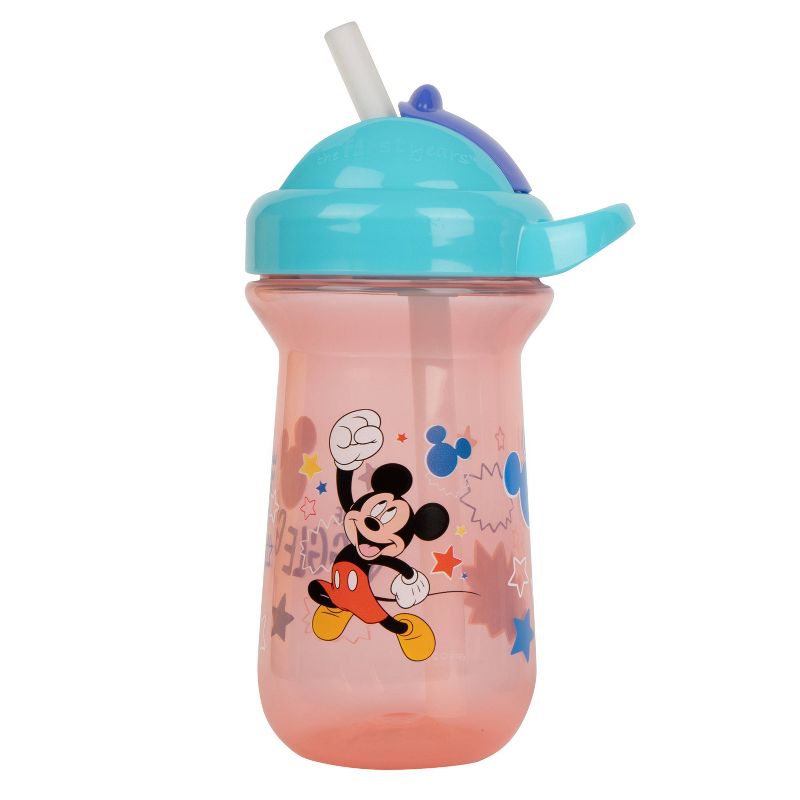 Disney The First Years Mickey Mouse Flip Top Straw Cup - 2pk/9oz, 2 of 12