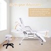 GlasFlength Seating Sets, Massage Tattoo Chair Set, White, 72.8"*24.4"*27.6" - 2 of 4