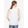 ellos V-Neck Pointed Front Tank - 3 of 4